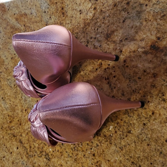 Ted Baker London Ryal Metallic Bow Court Pump sz 10 - Picture 5 of 8